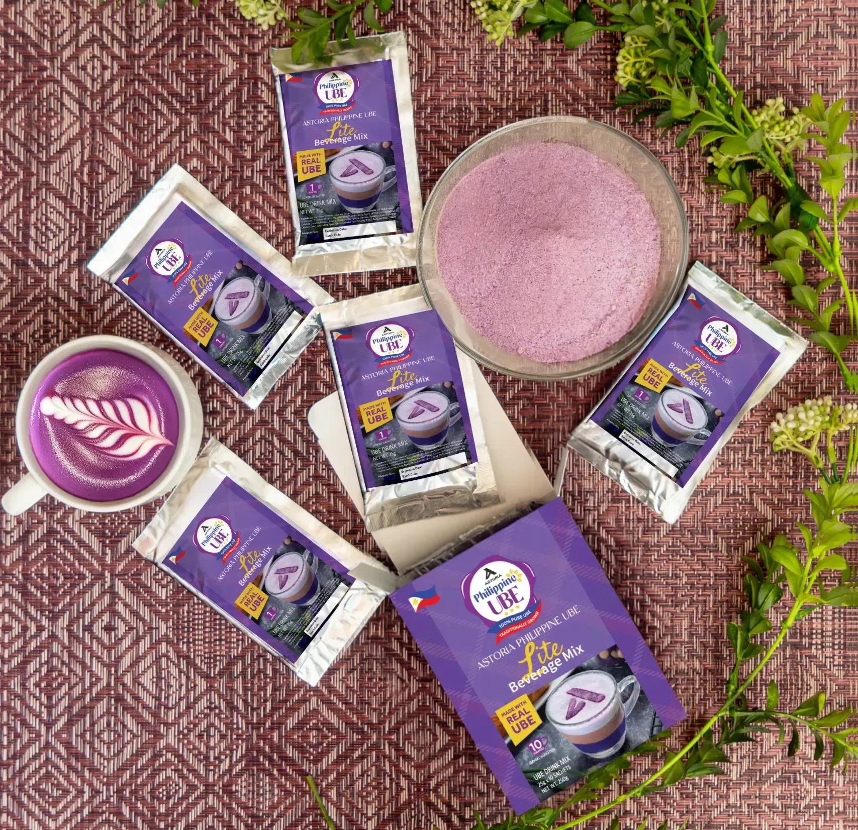 Astoria Philippine Ube Lite Beverage Mix