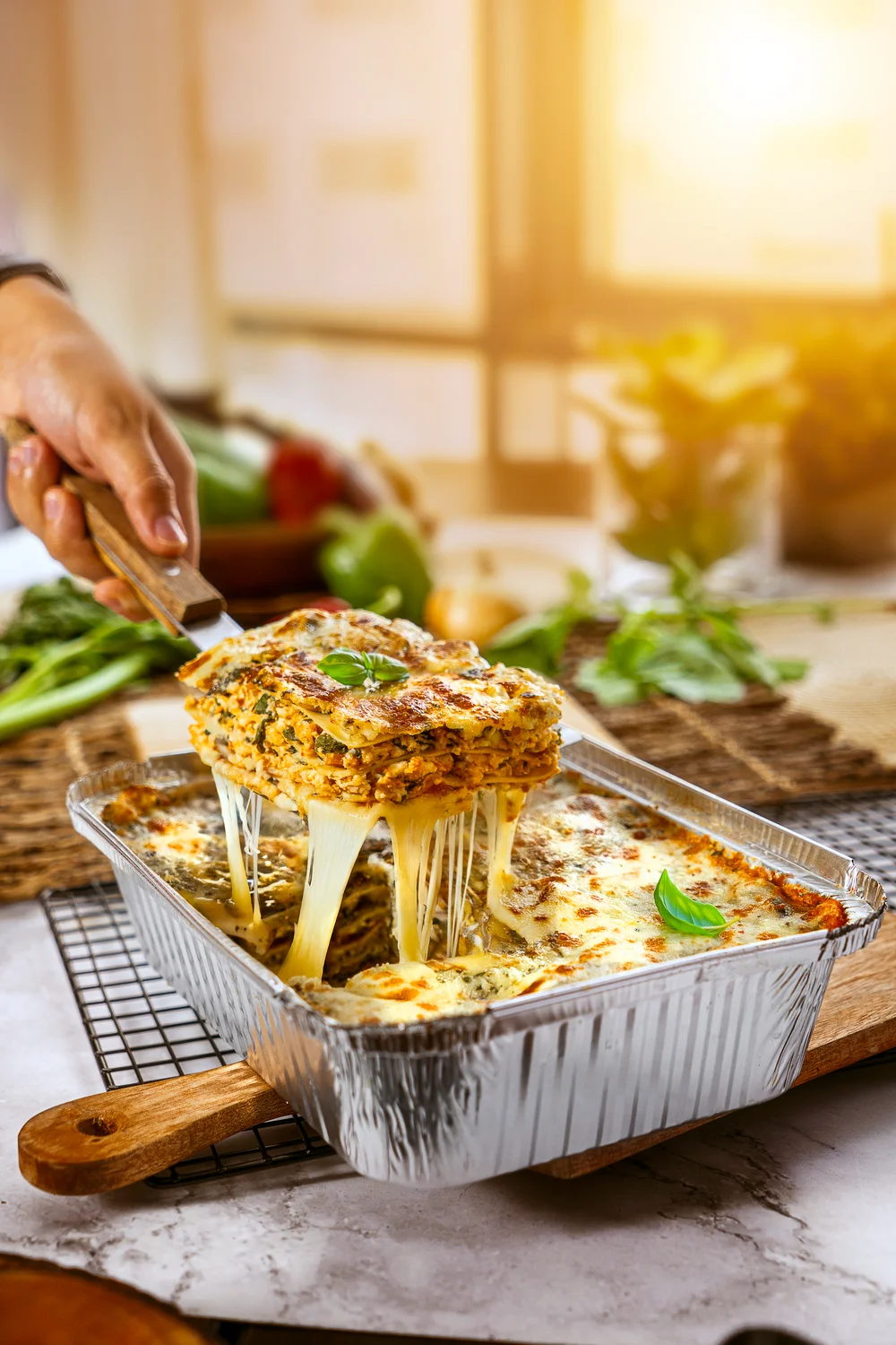 Rustic Garden Lasagna