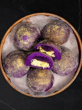 Ube Cheese Deluxe Pandesal - 9 pcs